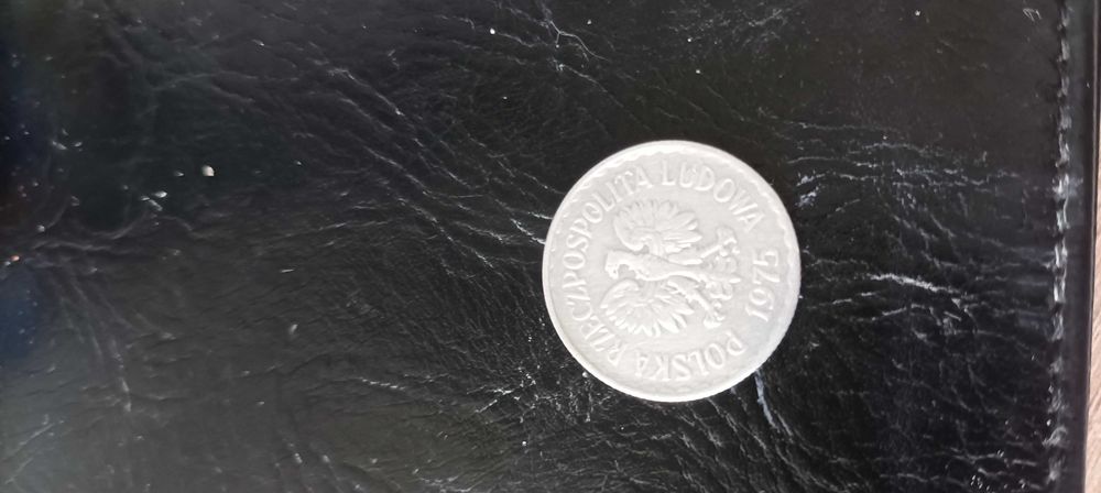 Moneta kolekcjonerska 1 zł polskich PRL rok 1975