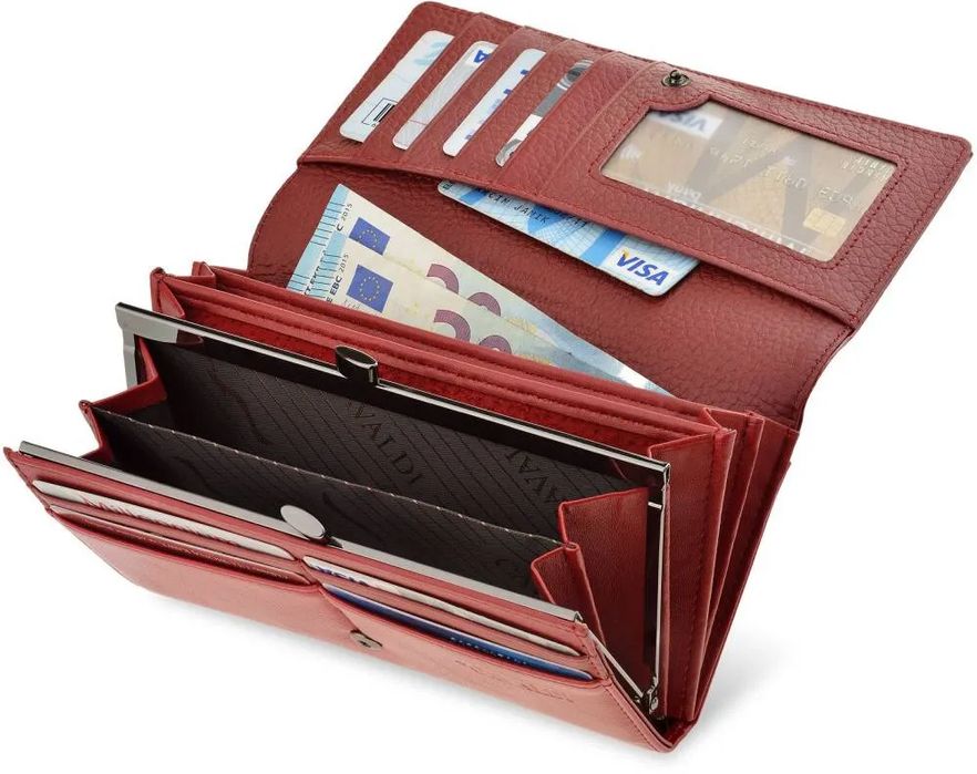 portfel damski skórzany cavaldi