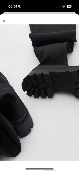 Сапоги ботфорты.