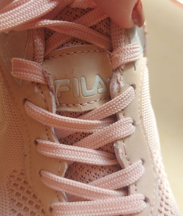 Różowe buty FILA
