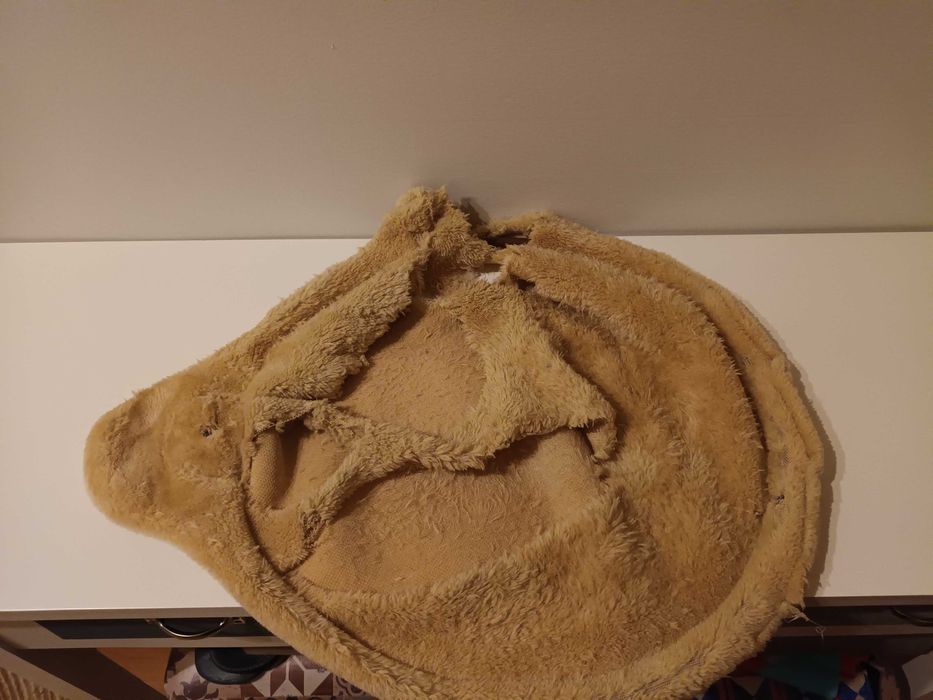 Cama funda, usada, para arranhador de gatos