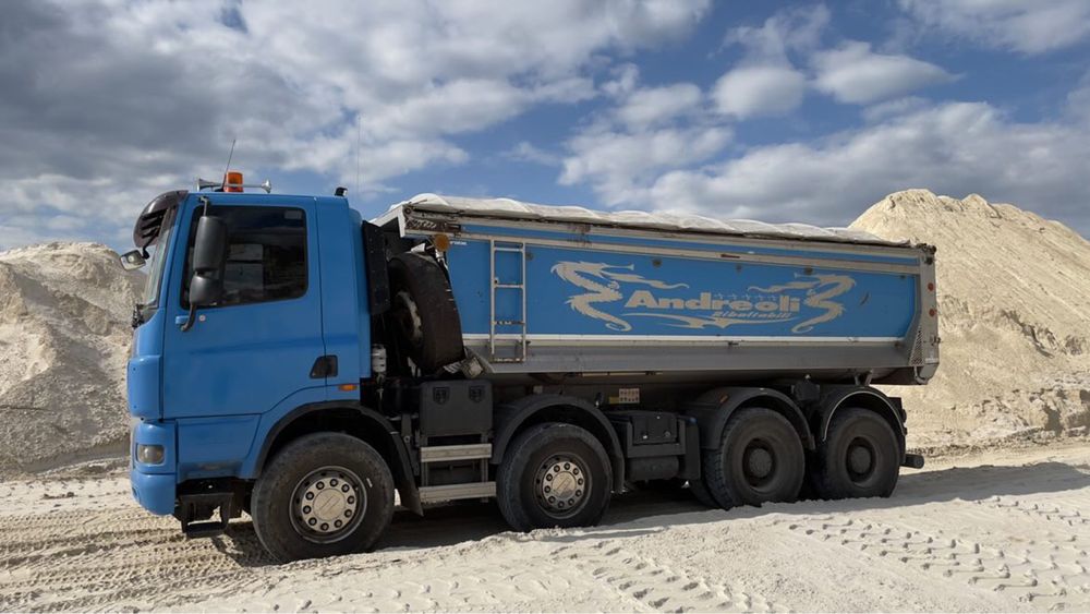 Пісок білий жовтий карєрний