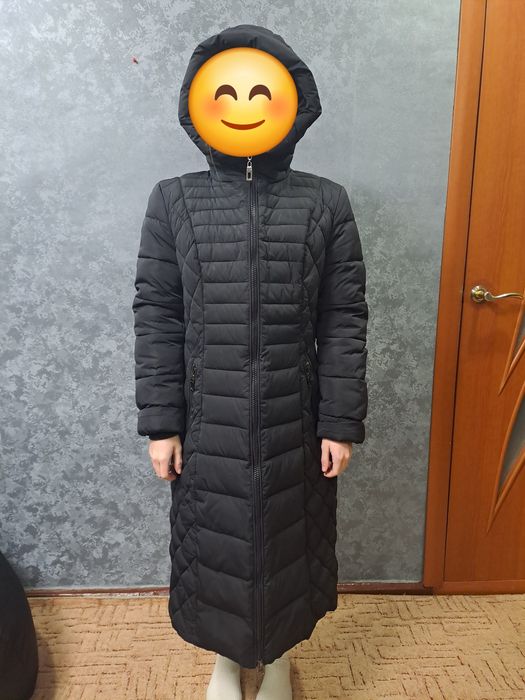 Зимове пальто, колір темний асфальт