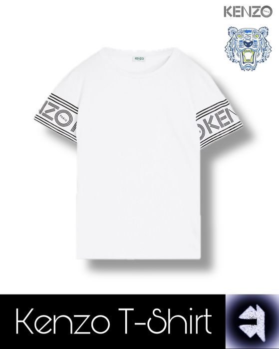 Kenzo Оригінал Футболка Біла