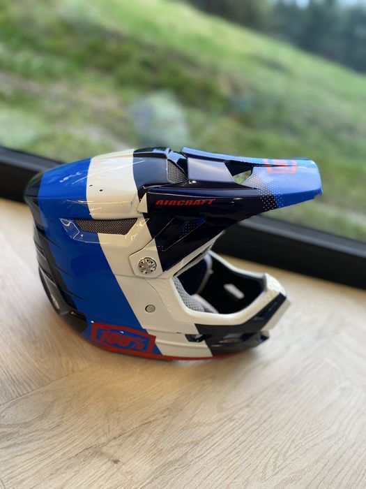 Kask 100% Aircraft 100% – XS na szczeke na rower motor hulajnoge