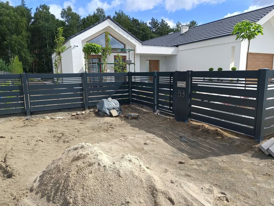 Ogrodzenia panelowe , palisadowe , bramy , furtki