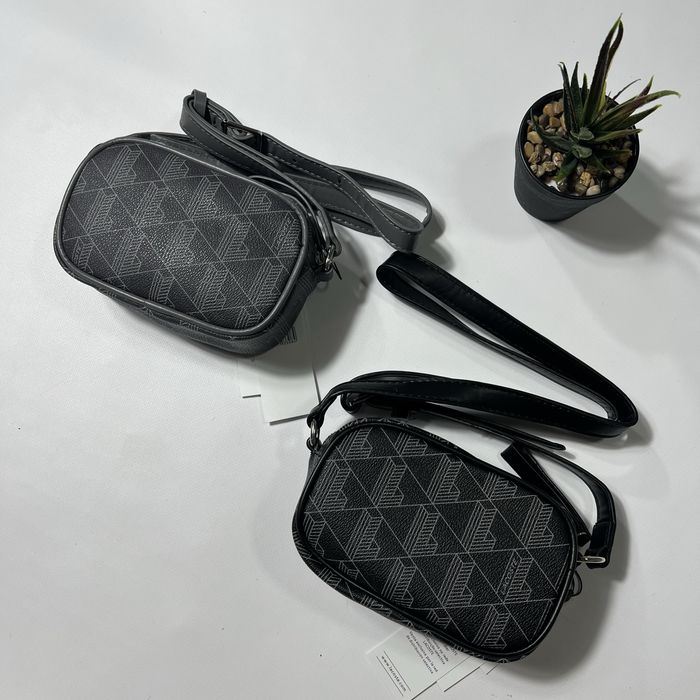 Сумка Lacoste Monogram маленька сумка лакост монограмна месенджер