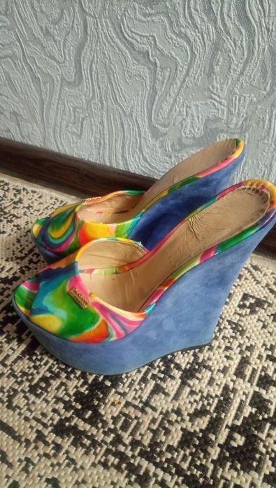 Туфли на танкетке Paoletti