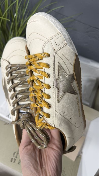 Жіночі кеди Golden Goose Deluxe Brand GGDB  true star — натуральна шкіра, топ якість. В наявності,