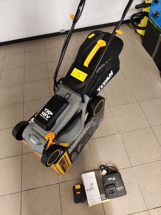 Kosiarka elektryczna , akumulatorowa Titan ( Macallister ) 18v komplet