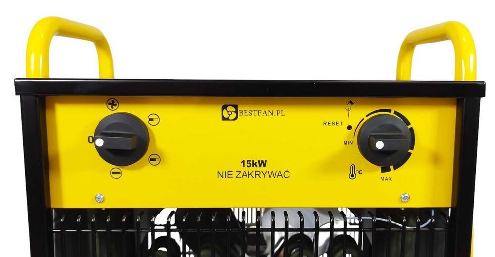 Nagrzewnica elektryczna dmuchawa 15kW 400V MOCNA FARELKA GRZEJNIK