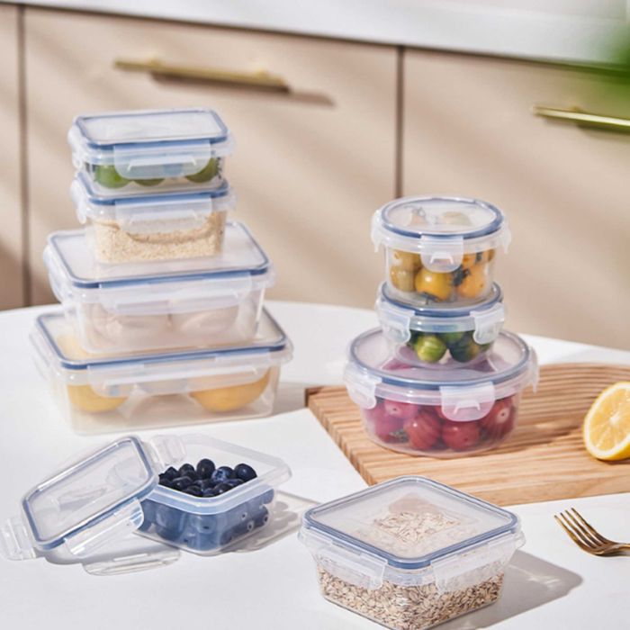 Plastikowe Pudełka na Żywność Lunchbox 12 szt