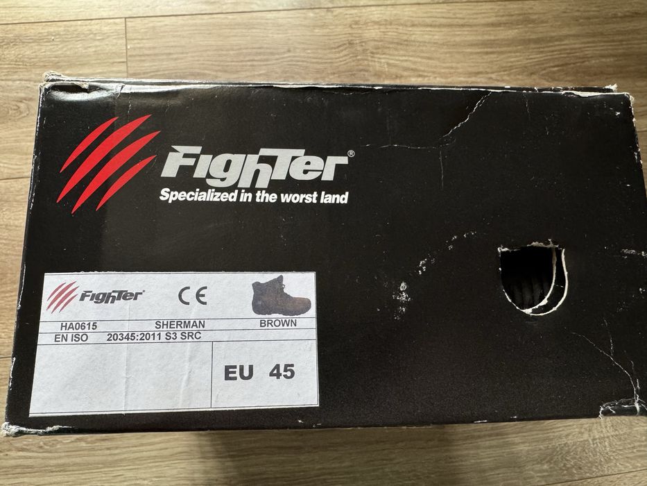 Захисне взуття Fighter Sherman S3 SRC High Waterproof