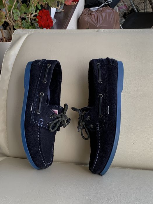 U.S. Polo Assn buty żeglarskie zamszowe r. 42 granatowe