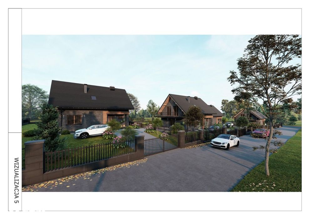 działka 863m2/1600m2, szer.22 + pozwolenie na bud. Rokitno Szlacheckie