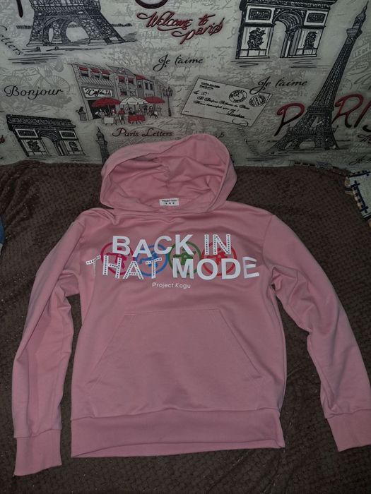 project kogu pink hoodie