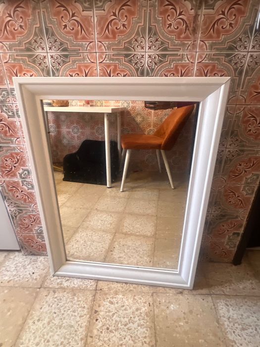 Espelho branco ikea 66x85cm