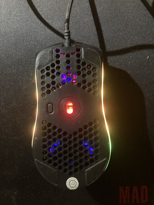 Mysz gamingowa RGB ultralight-stan dobry