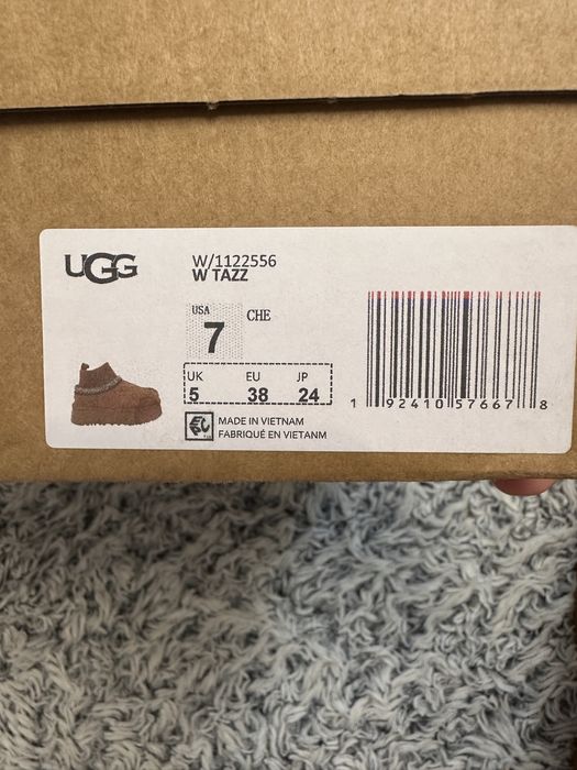 UGG  Tasman Tazz Platform Sock Уггі зі шкарпеткою 37