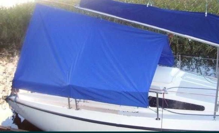 Tent na bom, namiot jachtowy