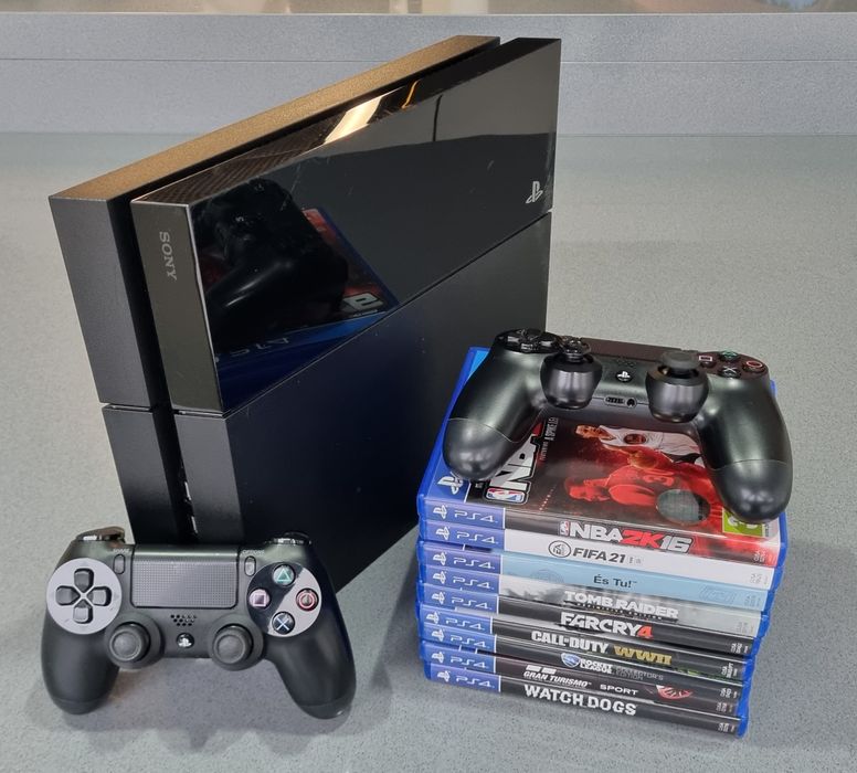 Playstation 4 1T + jogos