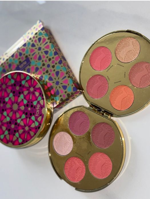 Палетка рум‘ян tarte 10в1 розкішні рум‘яна тарте сша оригінал