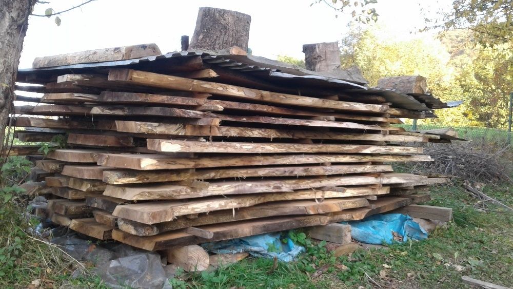 Deski jodłowe, dąb orzech brzoza