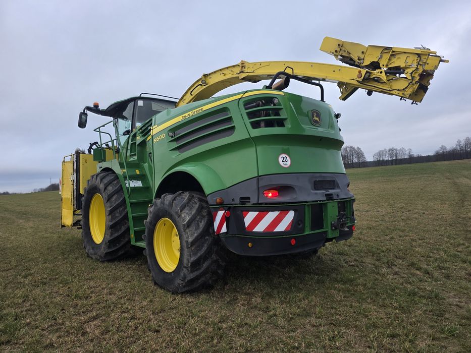 Sieczkarnia John Deere 8600i 4x4 2017r/ Claas Jaguar/New Holland FR