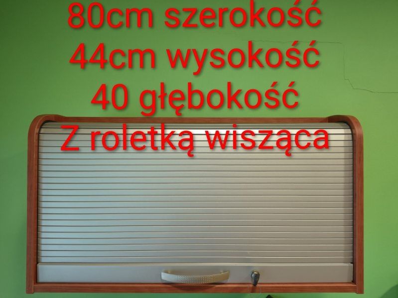 Wiszący kontenerek z roletką