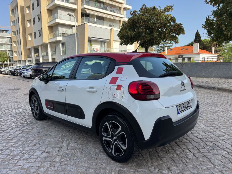 Citroen C3 1.2 gasolina 83 cv impecável 2020