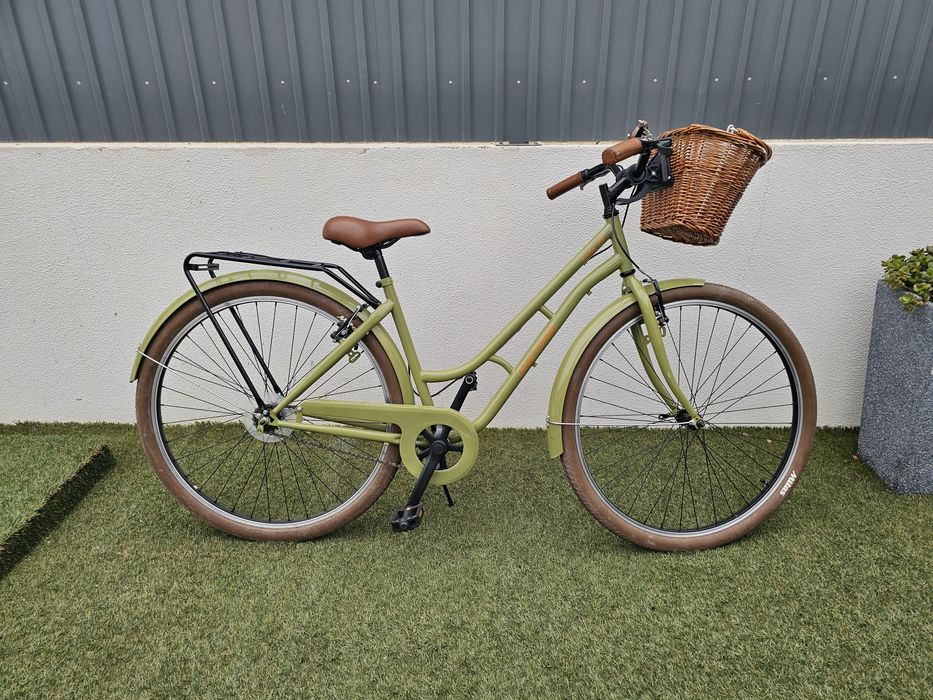 Bicicleta de cidade urban garden