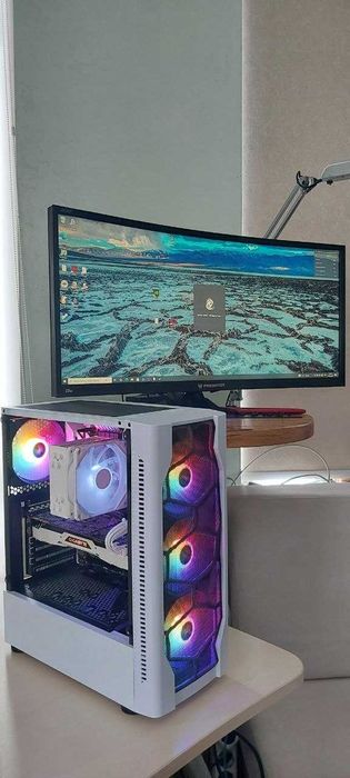 Ігровий ПК / Білий ПК / GTX 1080 Ti 11GB / i5-7600K 4.8GHz / 16GB / SSD 240GB/ HDD 3TB