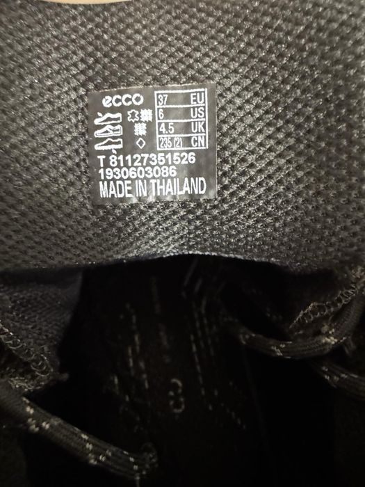 Ботинки ecco  37