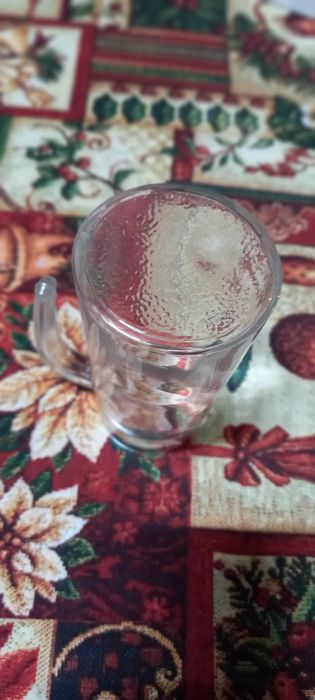 Leiteira matinal, pequena,  de vidro - CASA