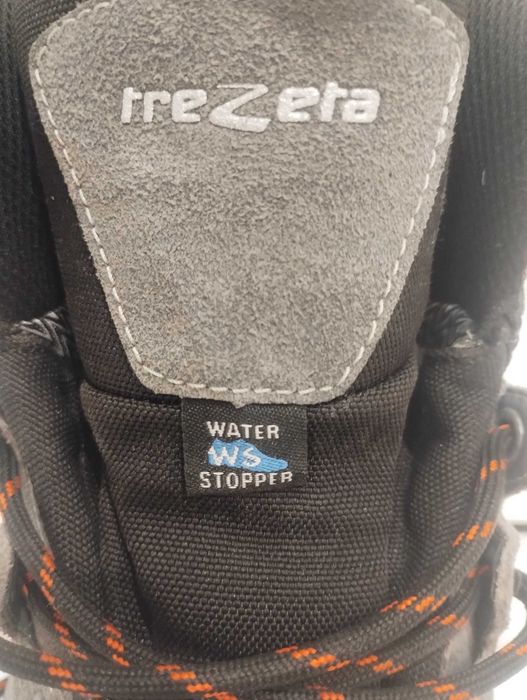 buty trekkingowe męskie TREZETA DRIFT WP dark grey orange 42,5
