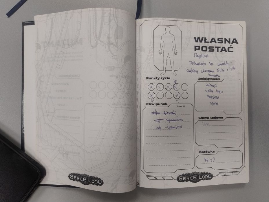 Serce lodu - gra paragrafowa