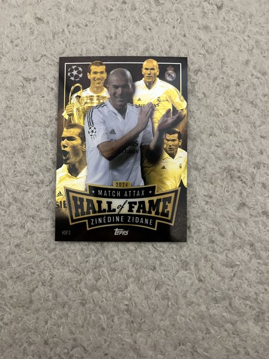 HOF Zidane Match attax