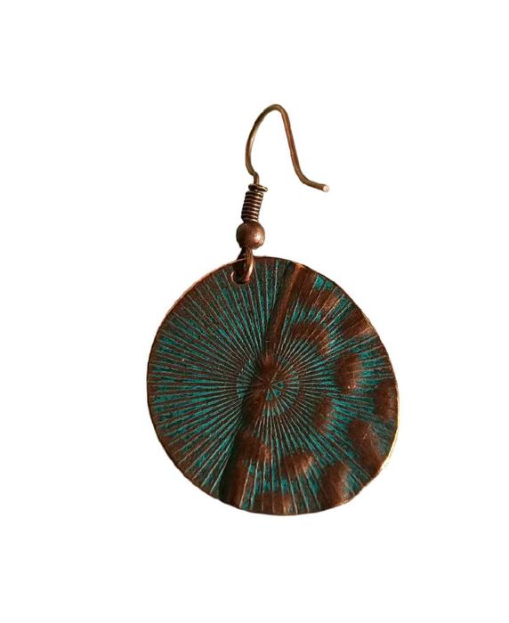Kolczyki wiszące boho etno Aztec