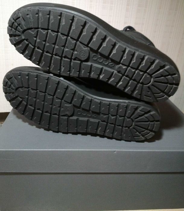 Мужские зимние ботинки Экко Ecco Soft 7 Tred модель 450194(02001)