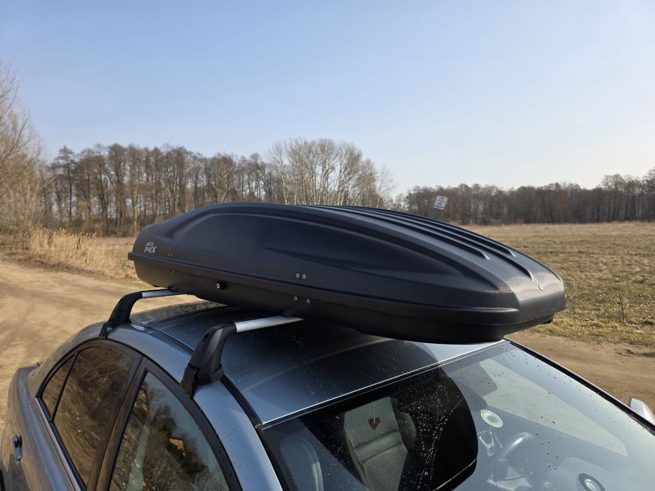 Bagażnik dachowy box kufer  Inter Pack Stella 480 dual side