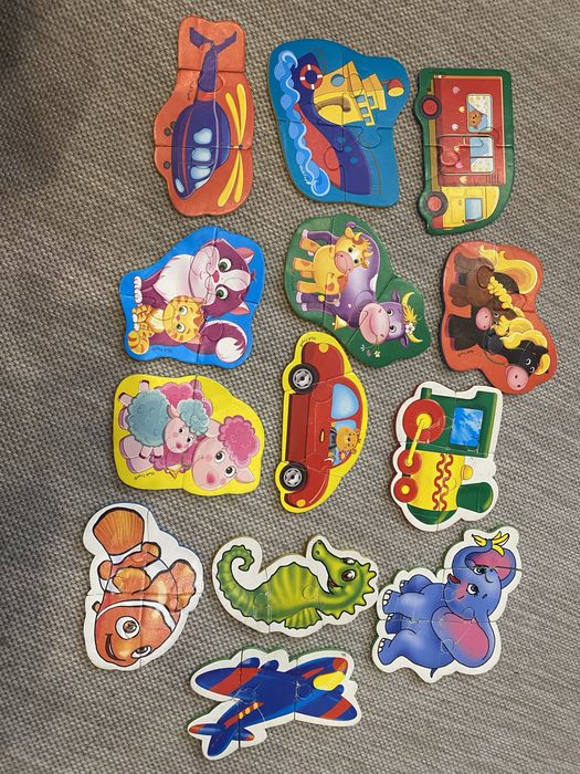 Мякі пазли для малюків