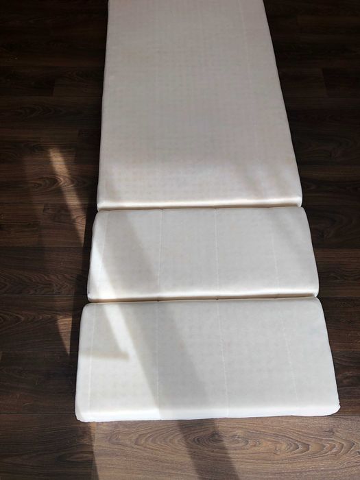 Colchão de espuma p/cama extensível, 80x200 cm