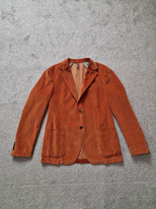 Strellson man's blazer чоловічий оксамитовий блейзер