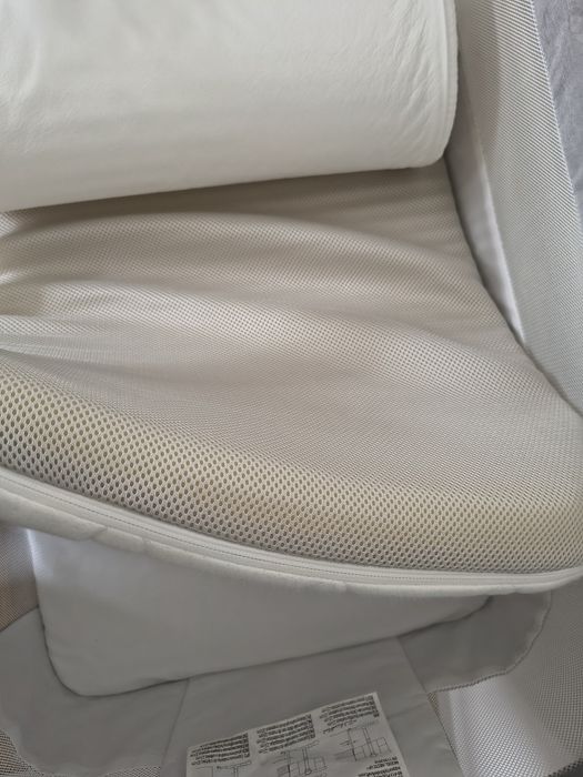 Dostawka kinderkraft + materac fizjomax
