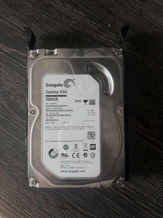 Dysk HDD 2TB seagate uzywany