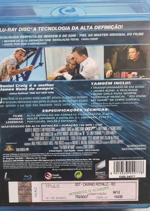 Casino Royale Blu-ray Disc BD