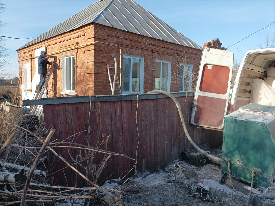 Утеплення будинків перлітом