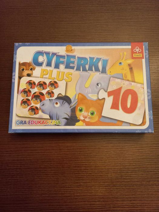 Cyferki plus - gra planszowa