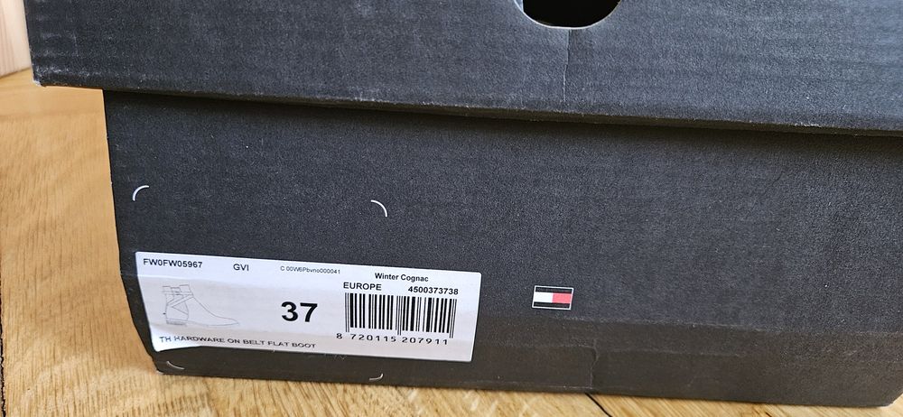 Botki damskie 37 Tommy Hilfiger