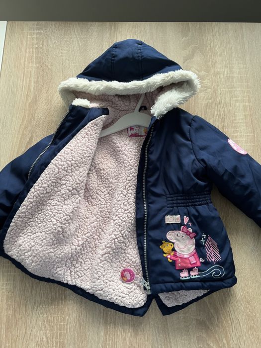 Peppa super kurtka dziewczęca ocieplana dziewczęca 86 cm!